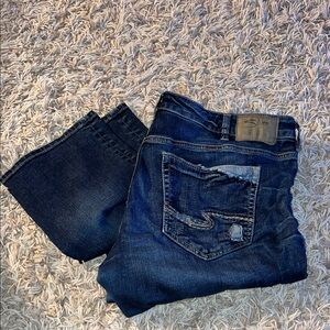 Silver Jeans Deep Blue Denim